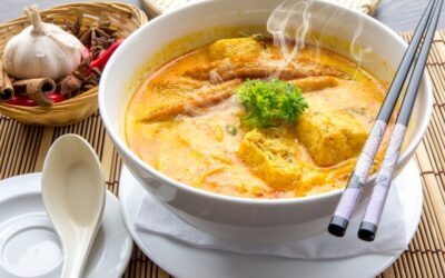 Poulet curry et oignons