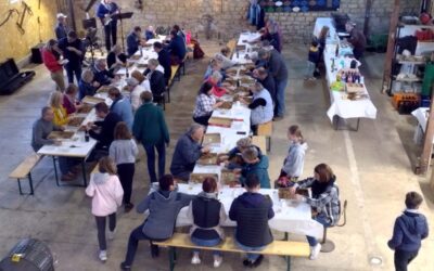 Le 13 Septembre 2025, après-midi et soirée cassage de noix.